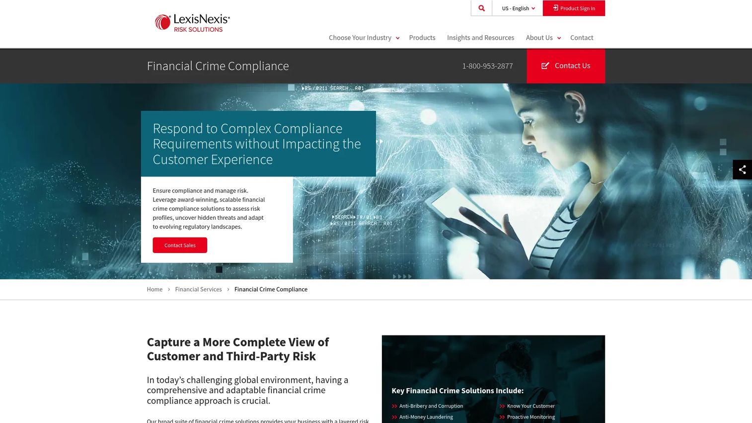 Accuity payment screening and AML compliance interface