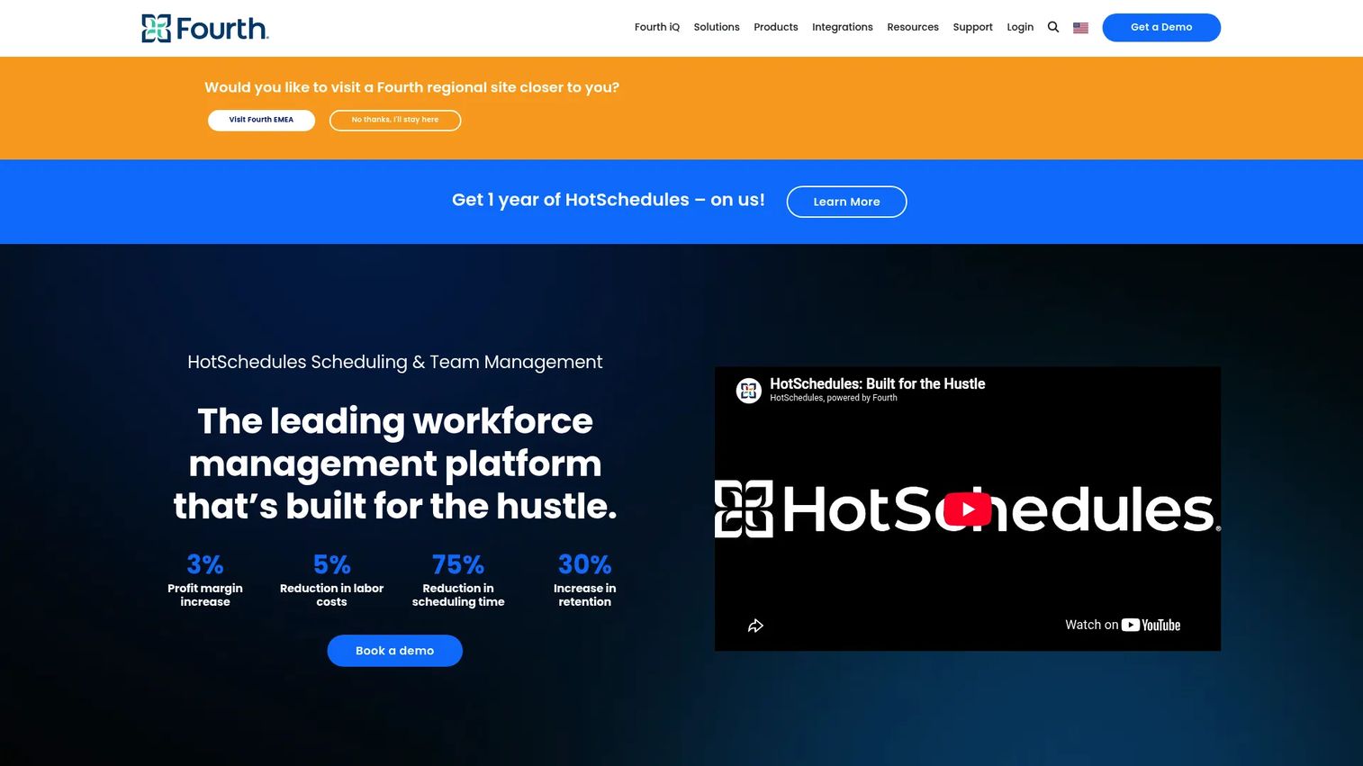 HotSchedules restaurant labor management and employee scheduling platform