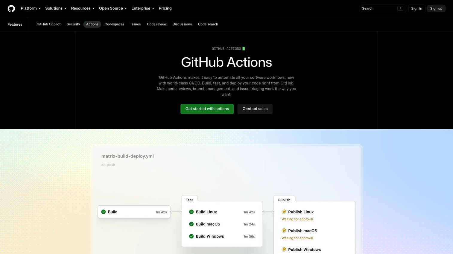 GitHub Container Registry package page