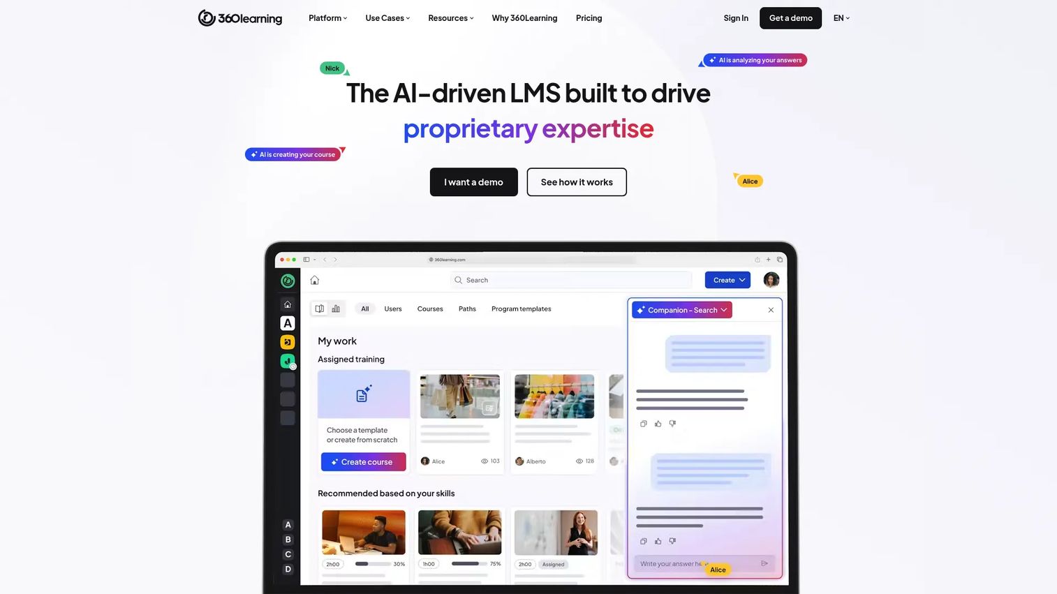 360Learning collaborative course builder