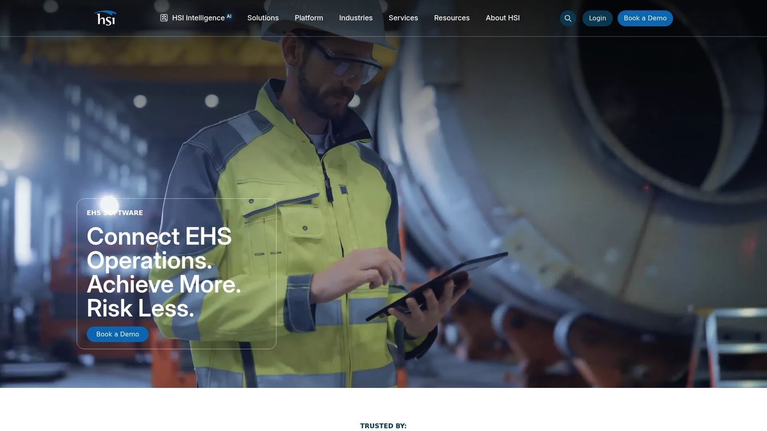 HSI chemical management software with SDS access and HazCom information