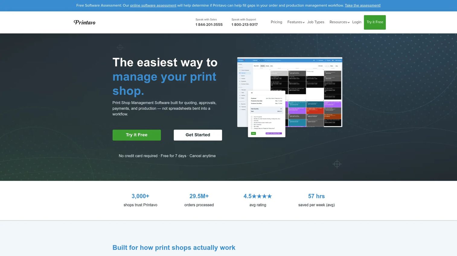 Printavo print shop and production management platform