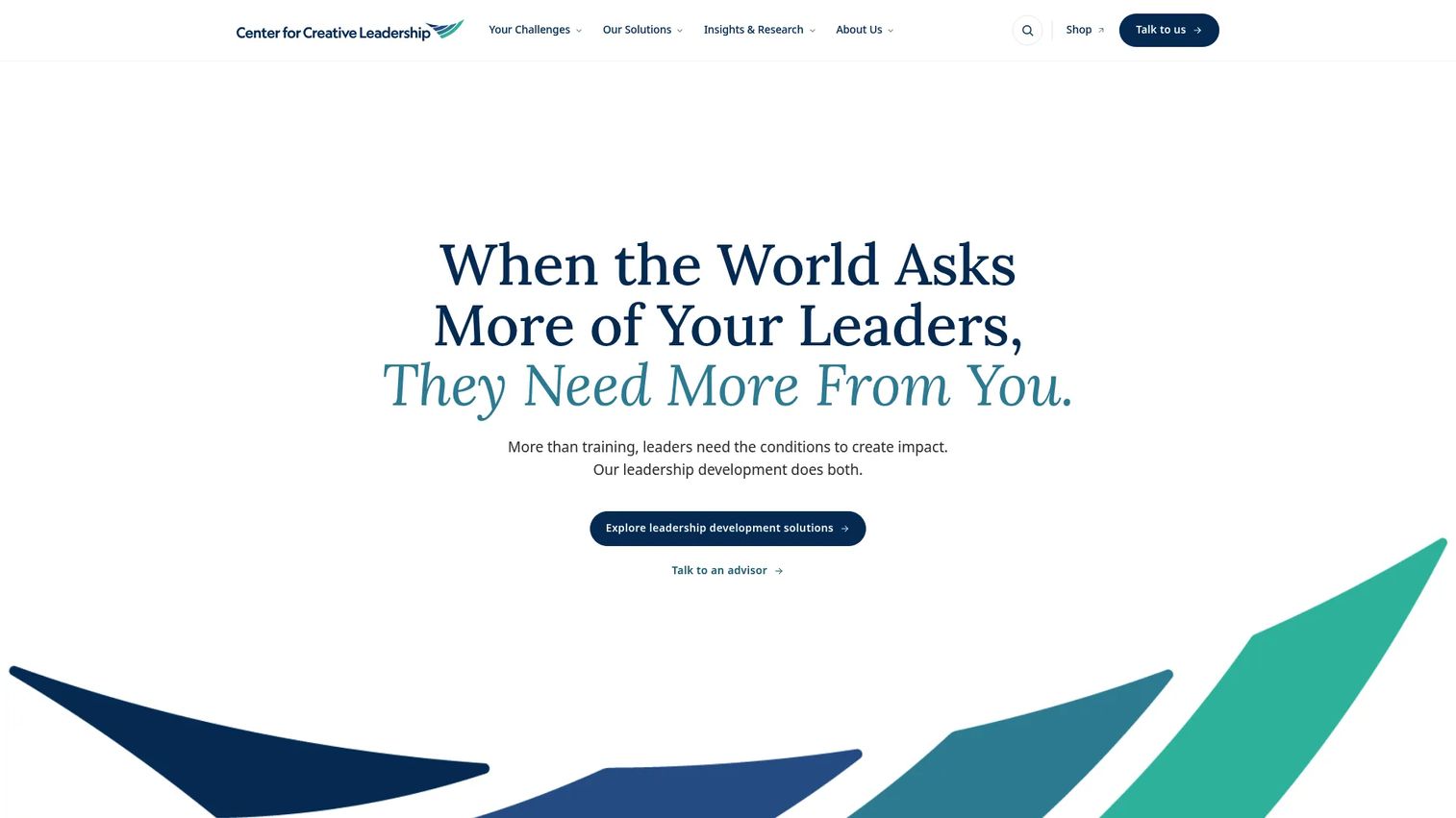 Center for Creative Leadership leadership development programs and assessments
