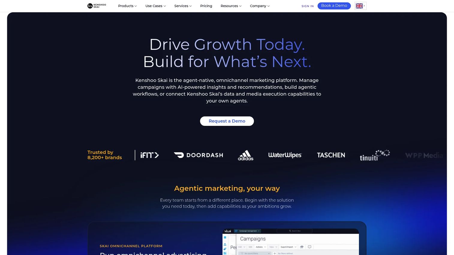 Skai paid search and cross-channel advertising platform