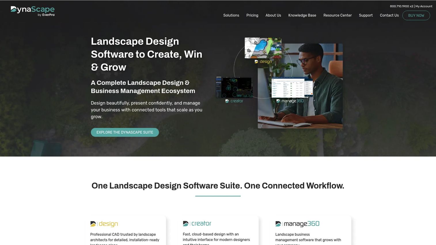 DynaScape professional landscape design plan