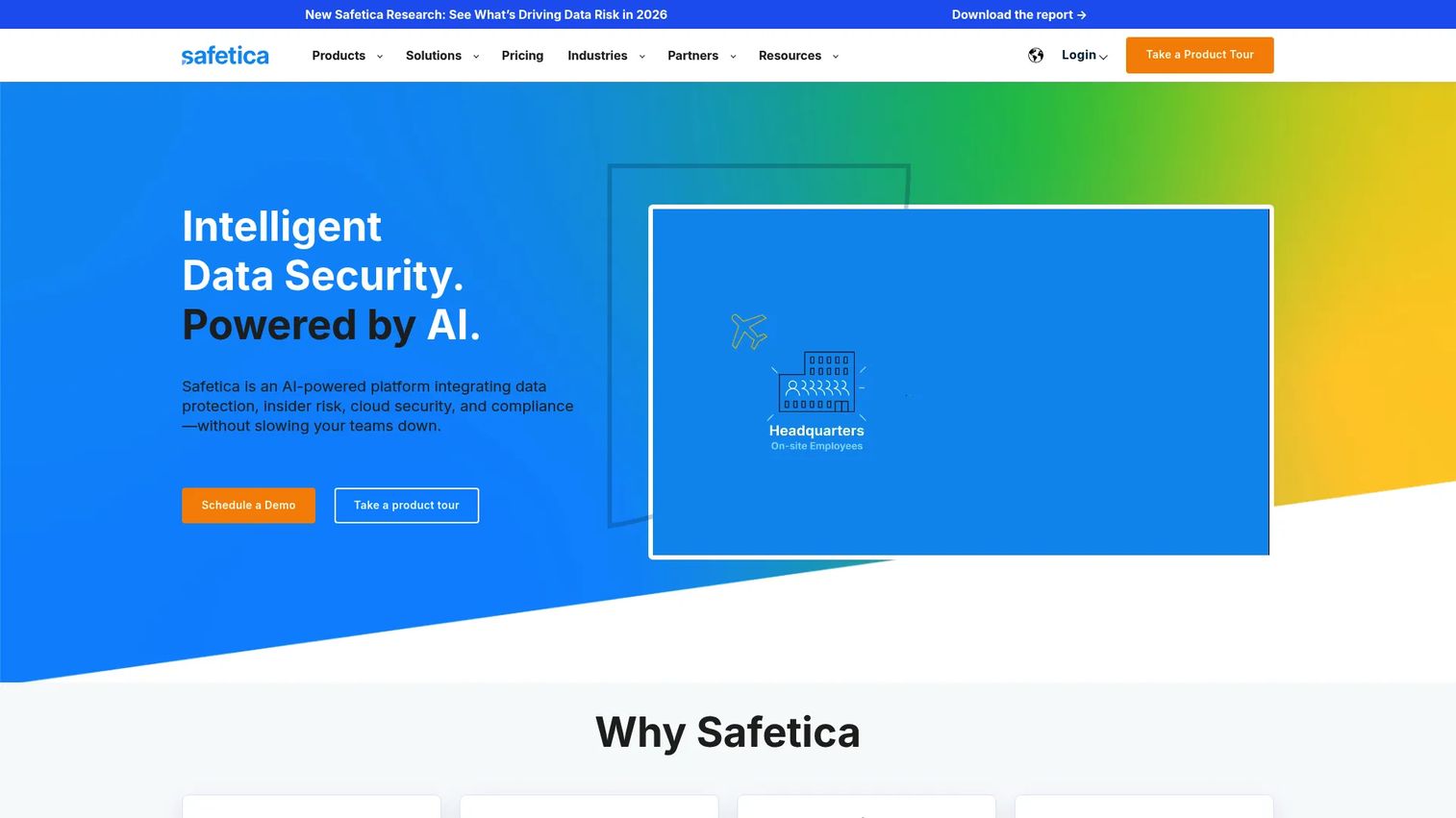 Safetica Insider Risk Management dashboard