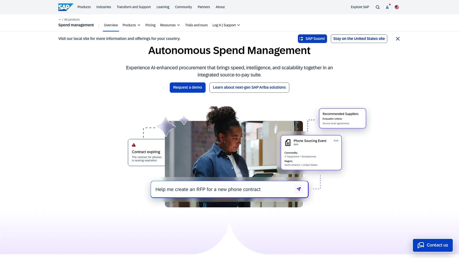 SAP Ariba sourcing software for global supplier collaboration and procurement