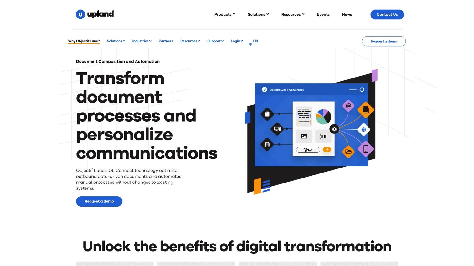 Objectif Lune PlanetPress Suite document automation and variable data workflow