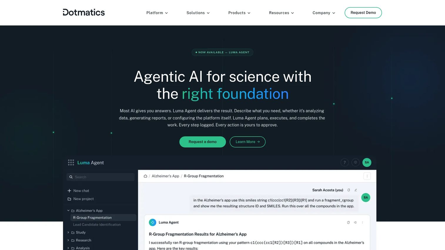 Dotmatics scientific R&D data management platform