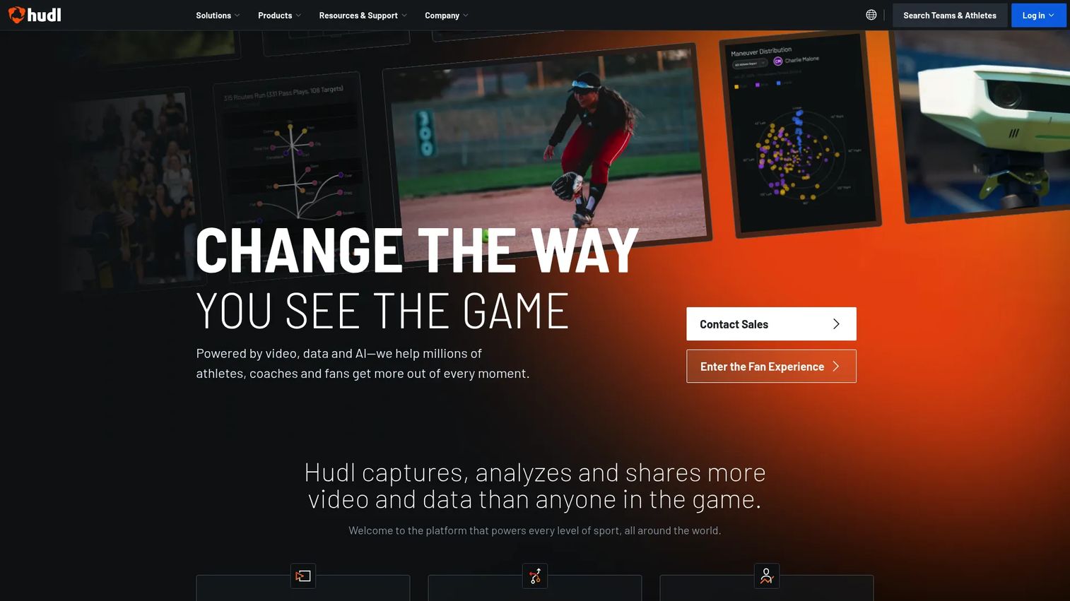 Hudl video analysis screen with tagged game clips for coaches