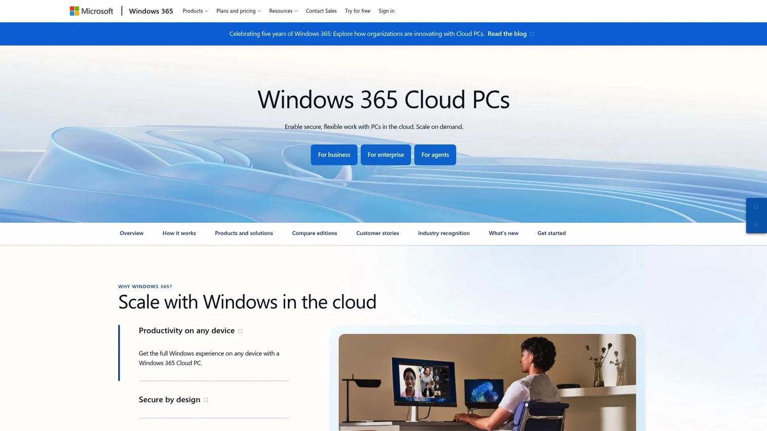 Windows 365 Cloud PC management experience
