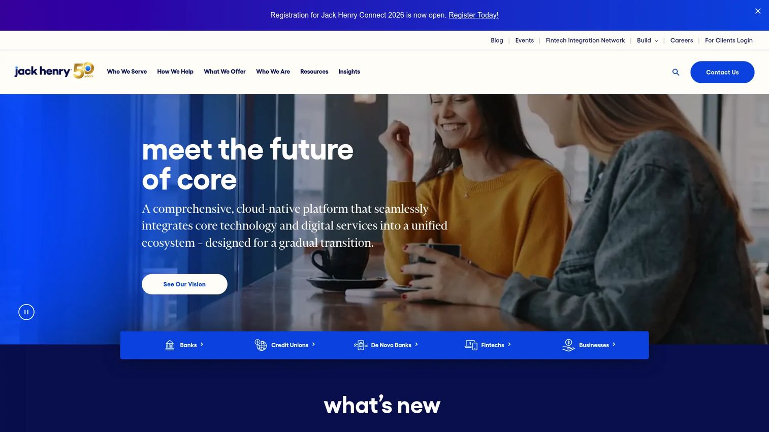Jack Henry Banno consumer and business digital banking platform
