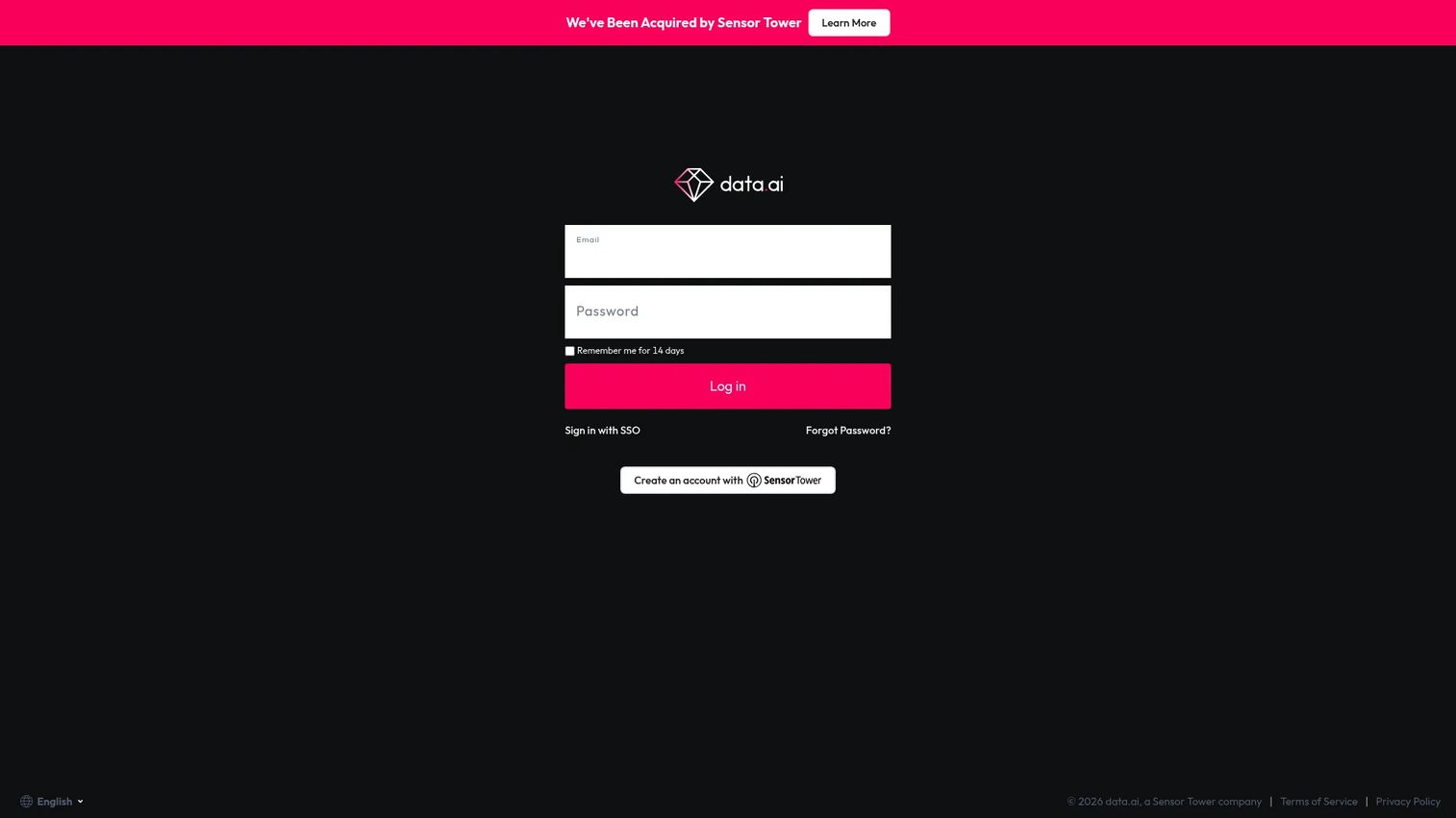 data.ai app intelligence dashboard