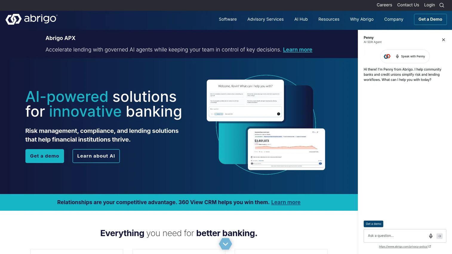 Abrigo loan pricing software for banks and credit unions