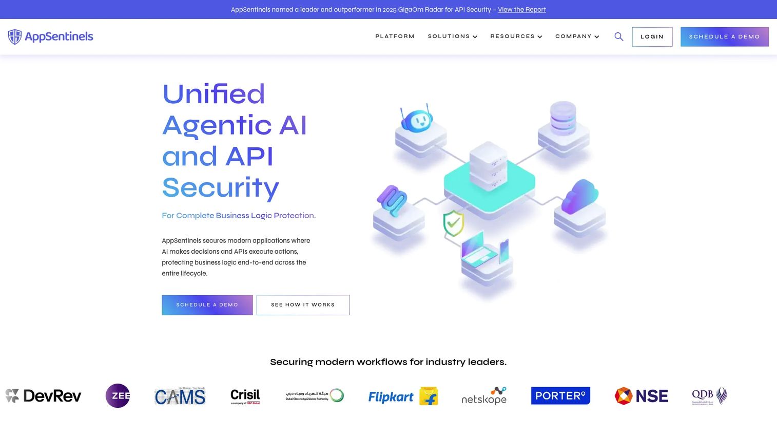 APISec dashboard for automated API security testing