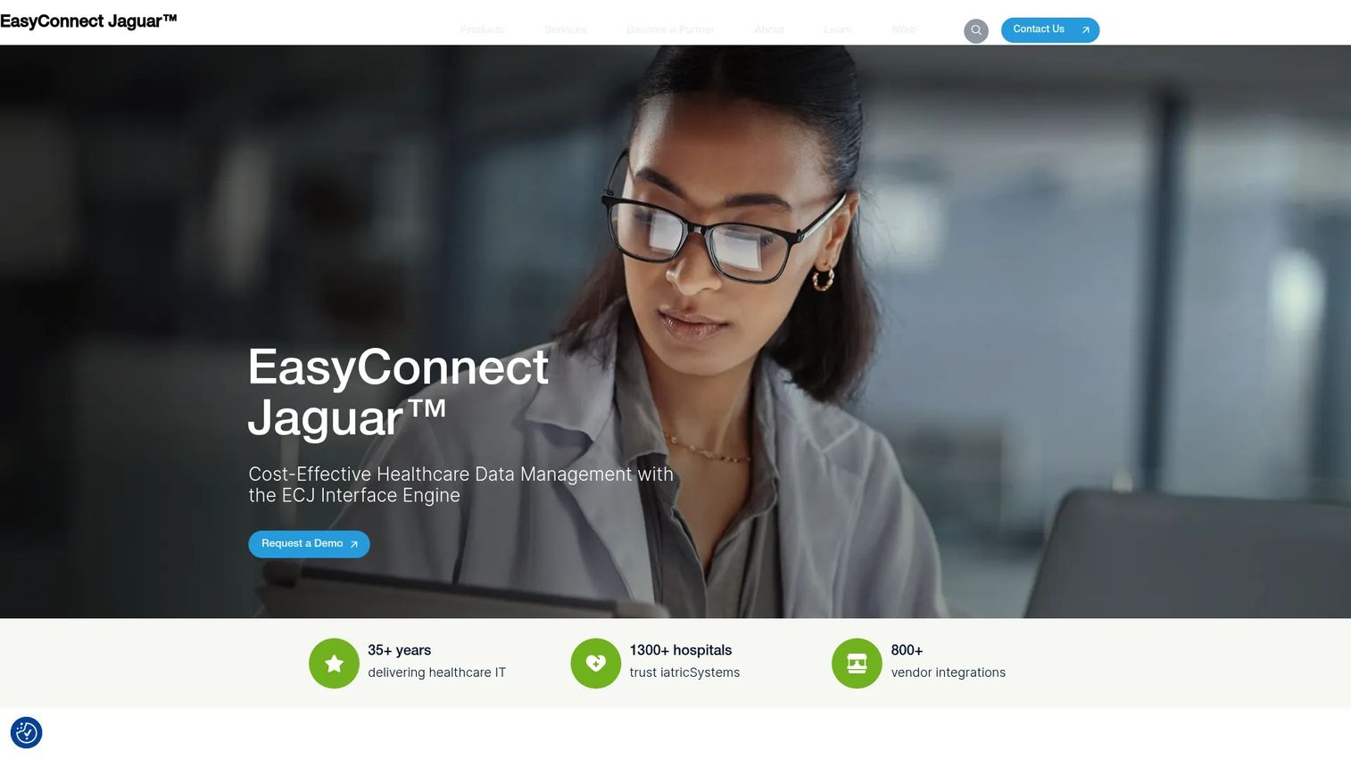 iatricSystems EasyConnect Jaguar healthcare interface engine and integration services
