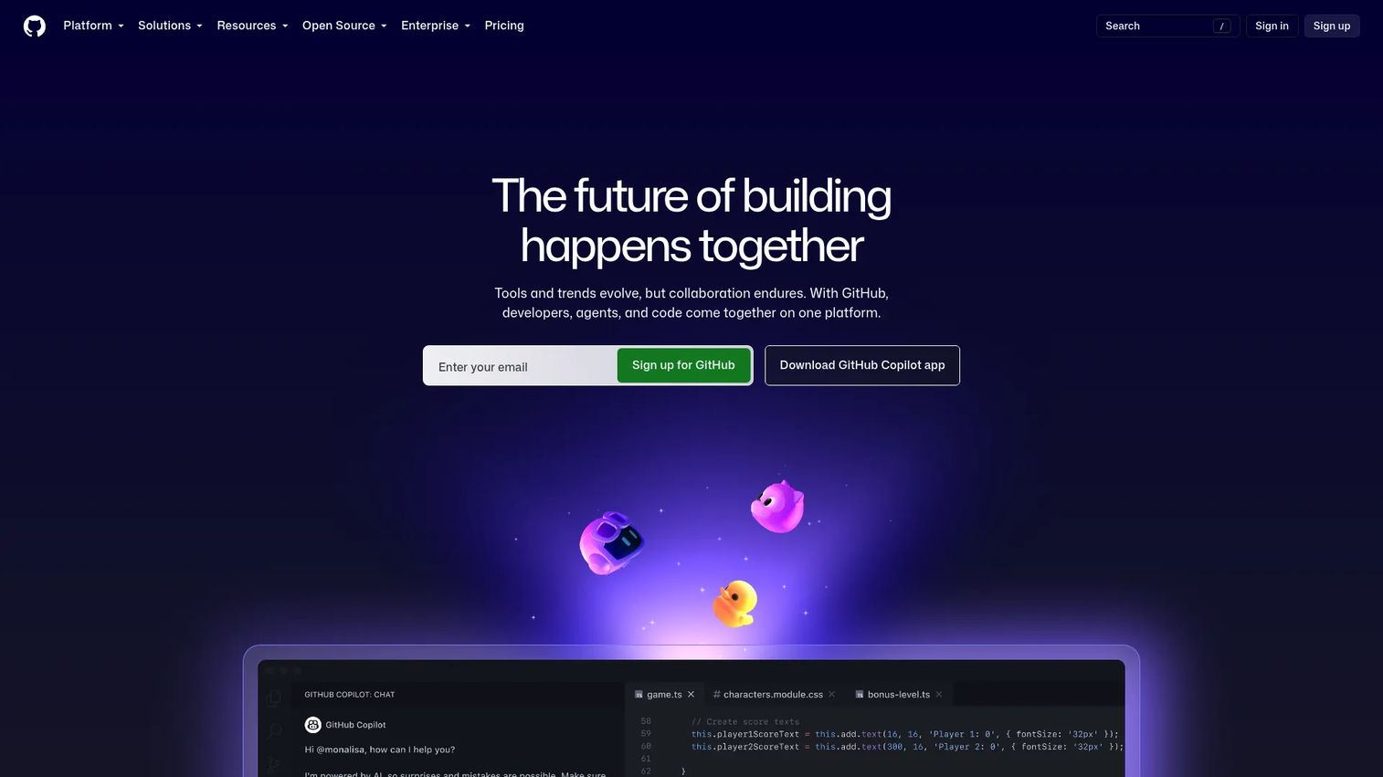GitHub repository documentation and project context