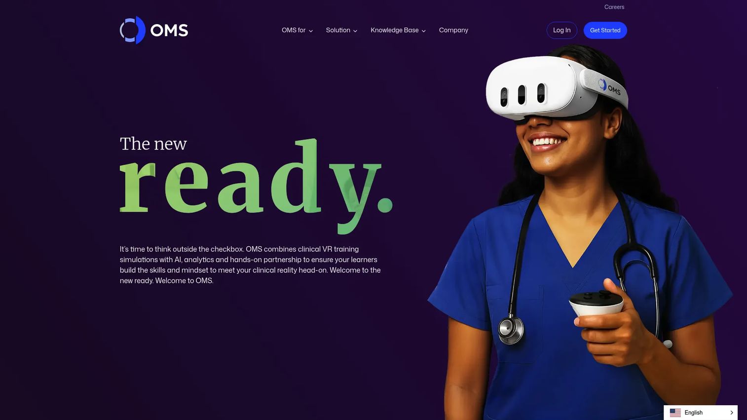 Oxford Medical Simulation VR clinical training scenario