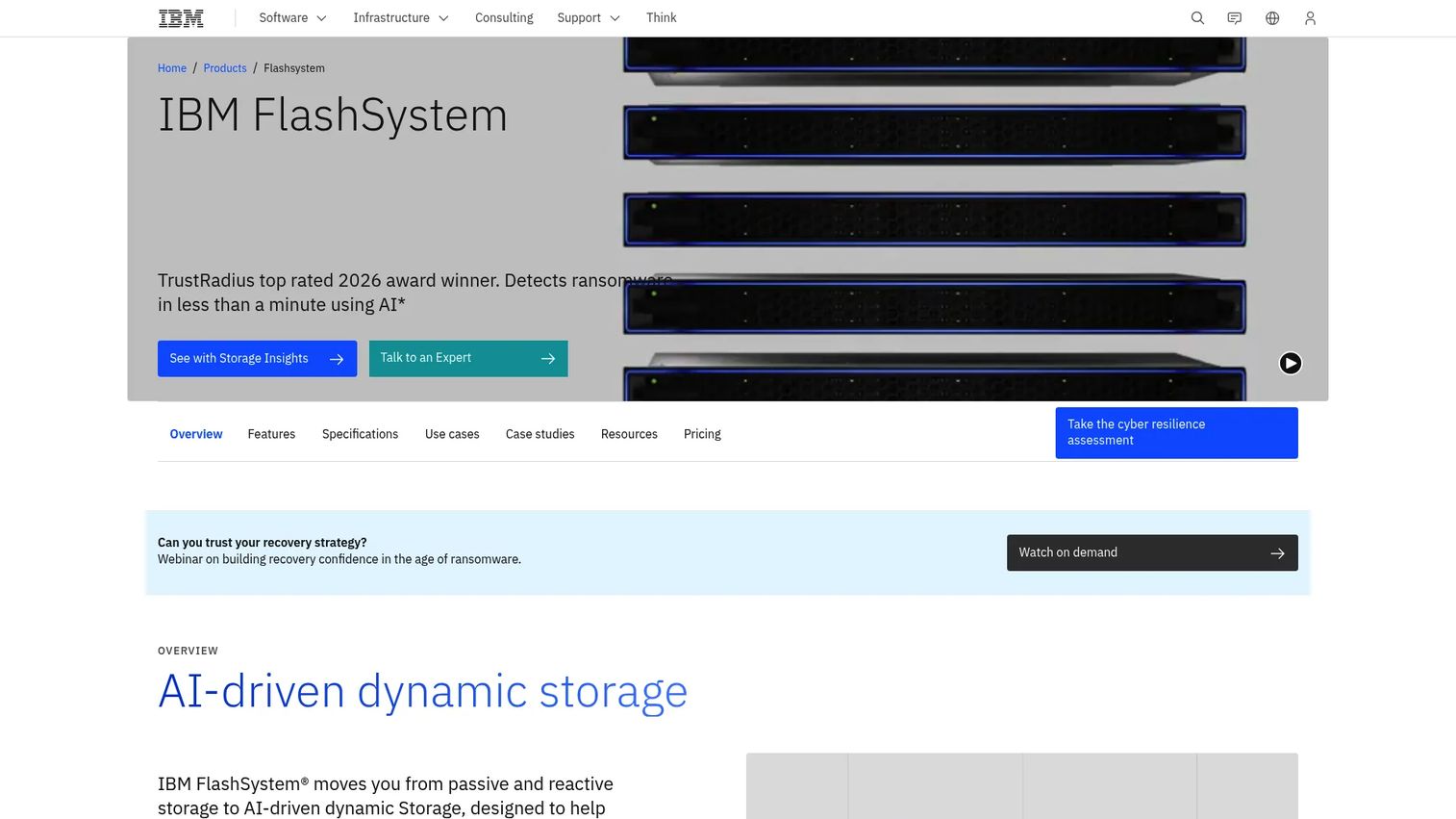 IBM FlashSystem enterprise storage for hybrid cloud