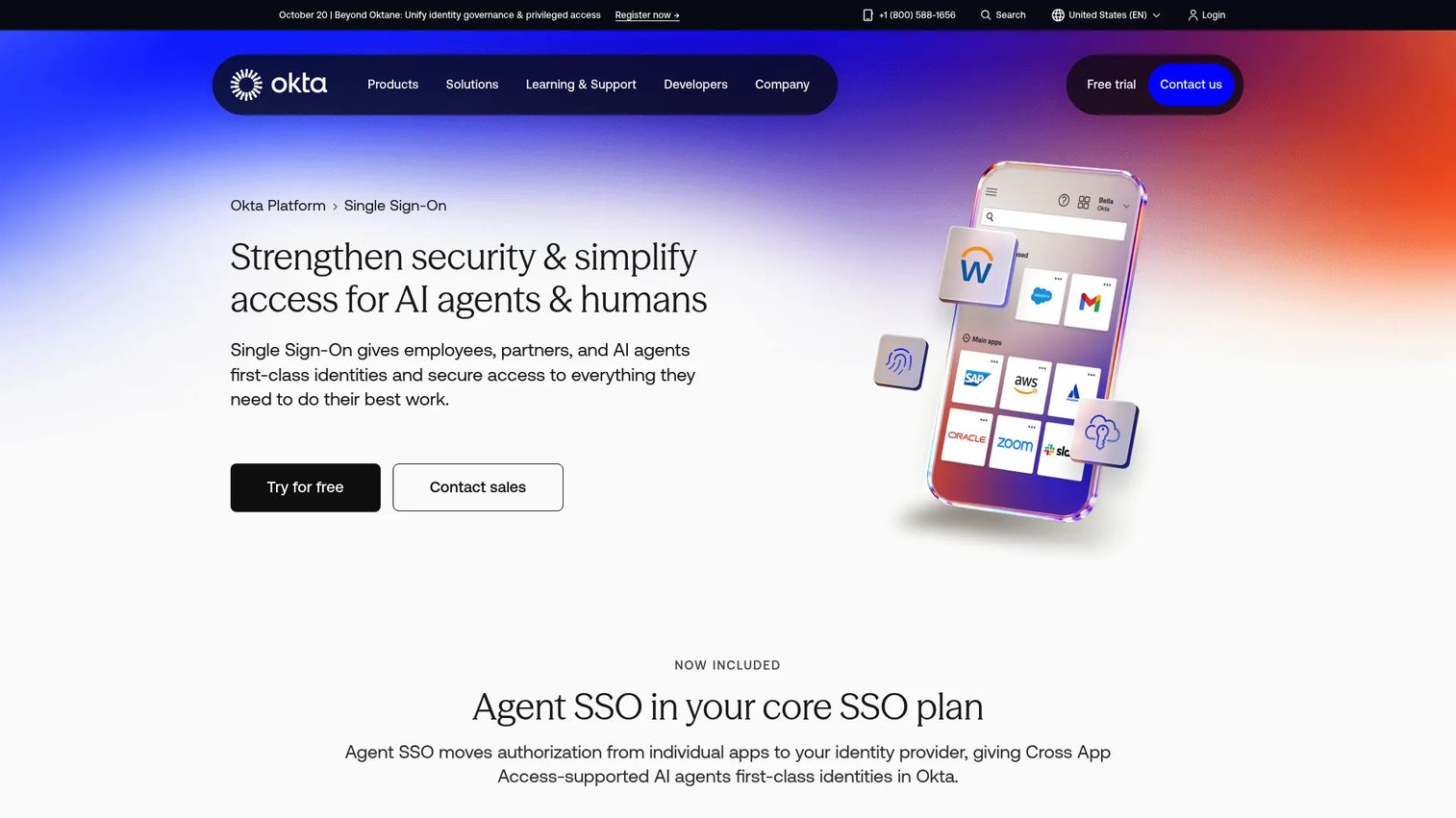 Single sign-on portal with adaptive access rules
