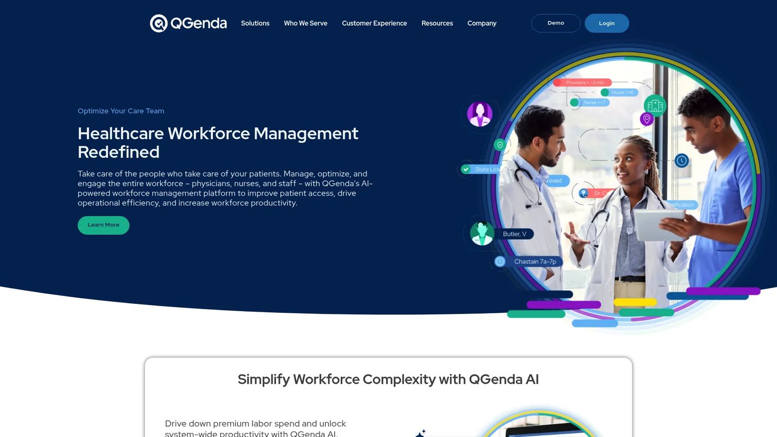 QGenda provider scheduling software for hospitals