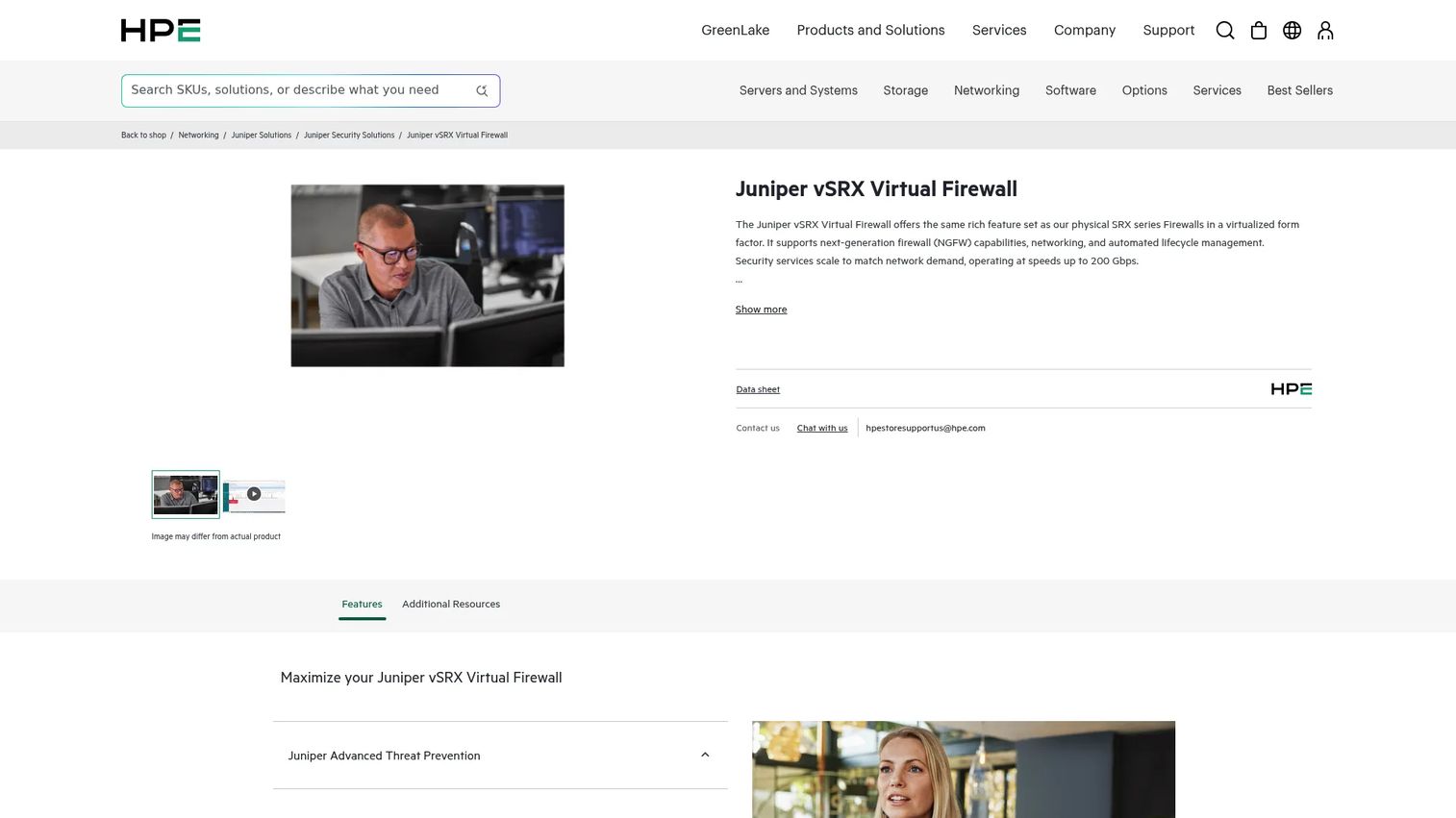 Juniper vSRX Virtual Firewall protecting cloud workloads with routing and VPN services