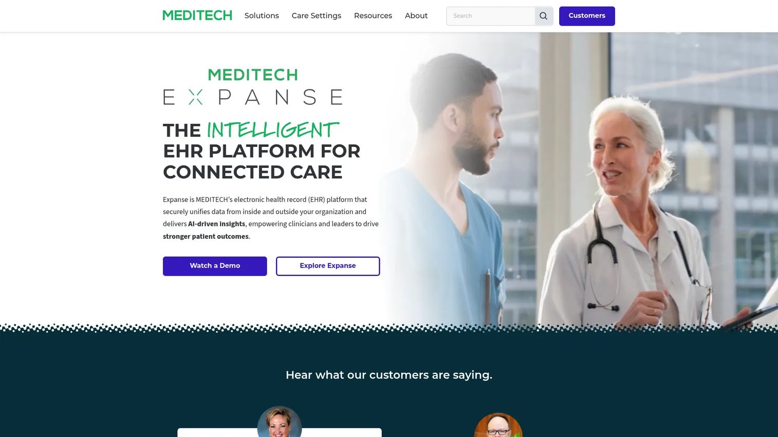 MEDITECH Expanse clinical decision support interface