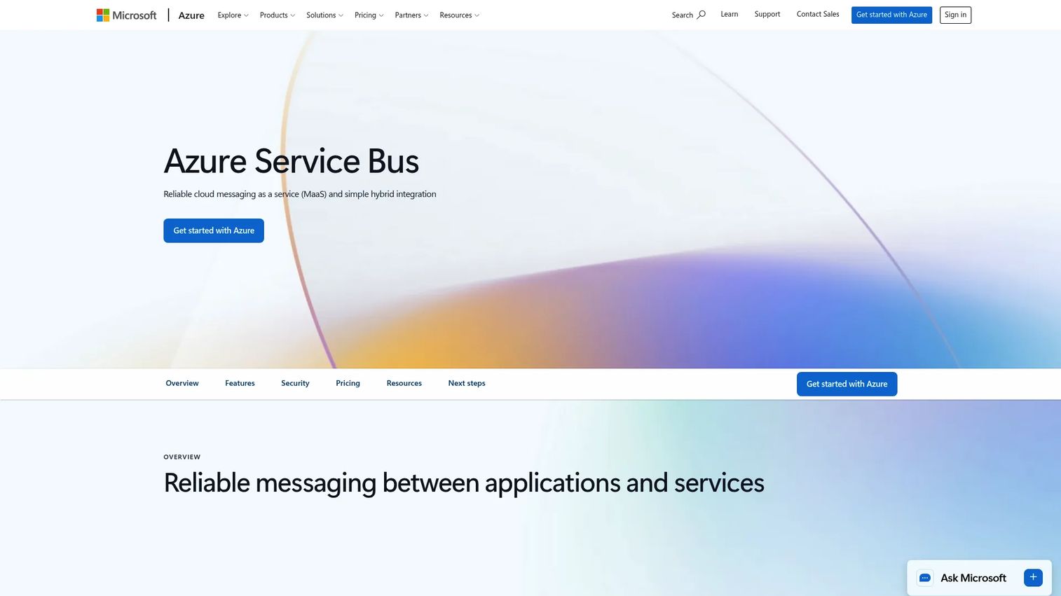 Microsoft Azure Service Bus queues and topics for cloud messaging