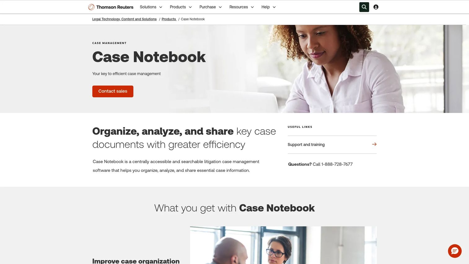 Thomson Reuters Case Notebook trial preparation software