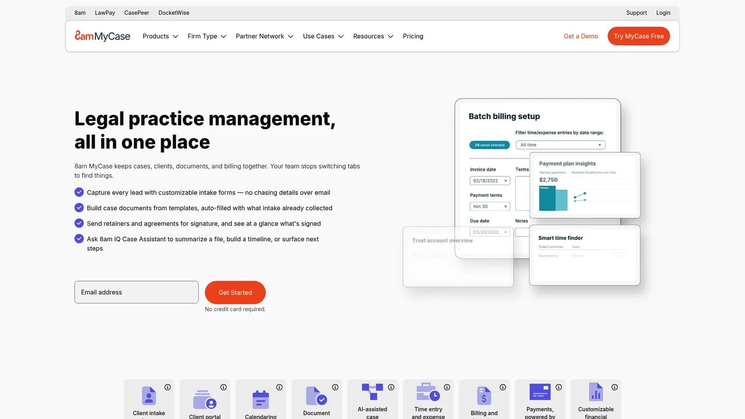 MyCase client portal and case management software