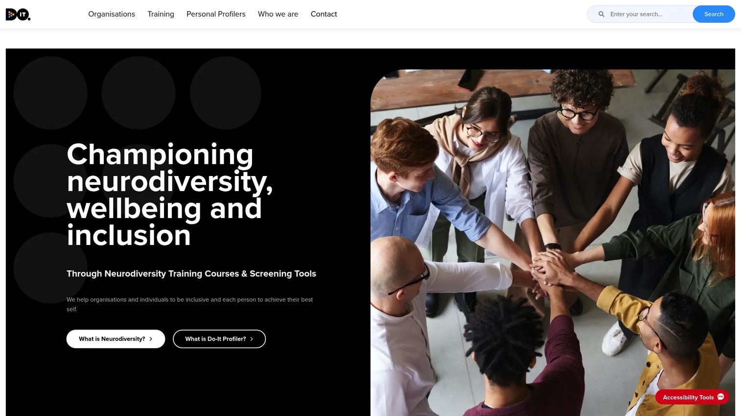 Do-IT Profiler neurodiversity support profile and workplace assessment report