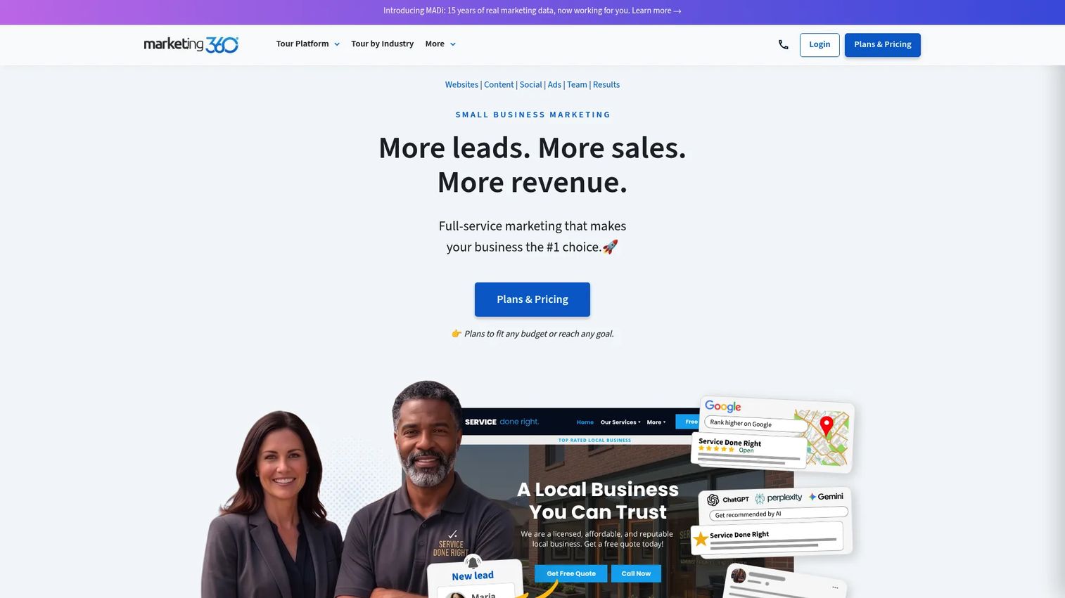 Marketing 360 healthcare marketing and CRM platform