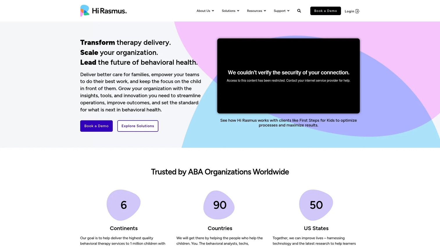 Hi Rasmus homepage screenshot