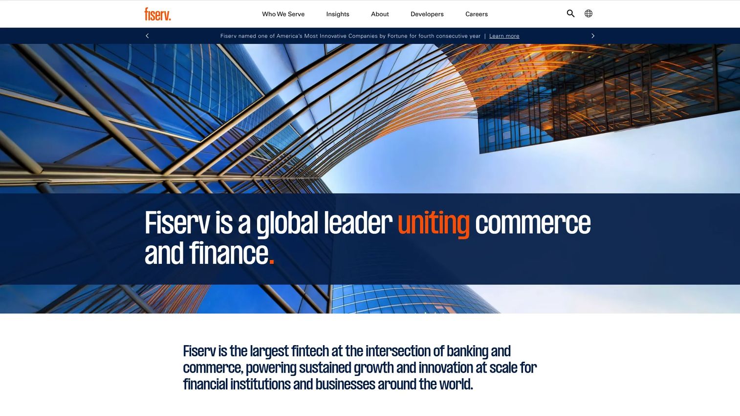 Fiserv loan servicing platform