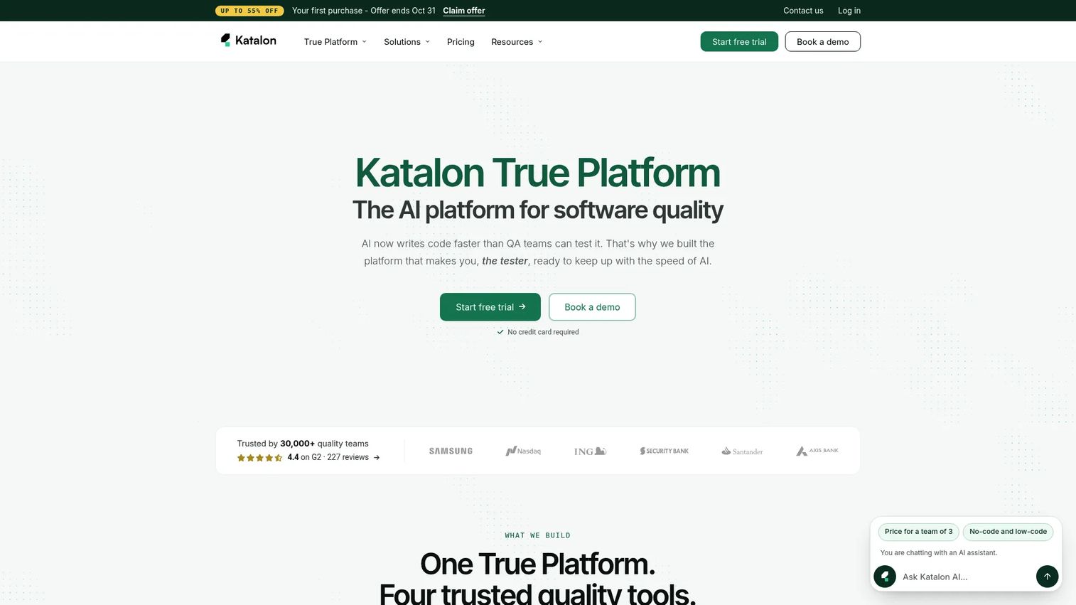Katalon Studio mobile test automation editor