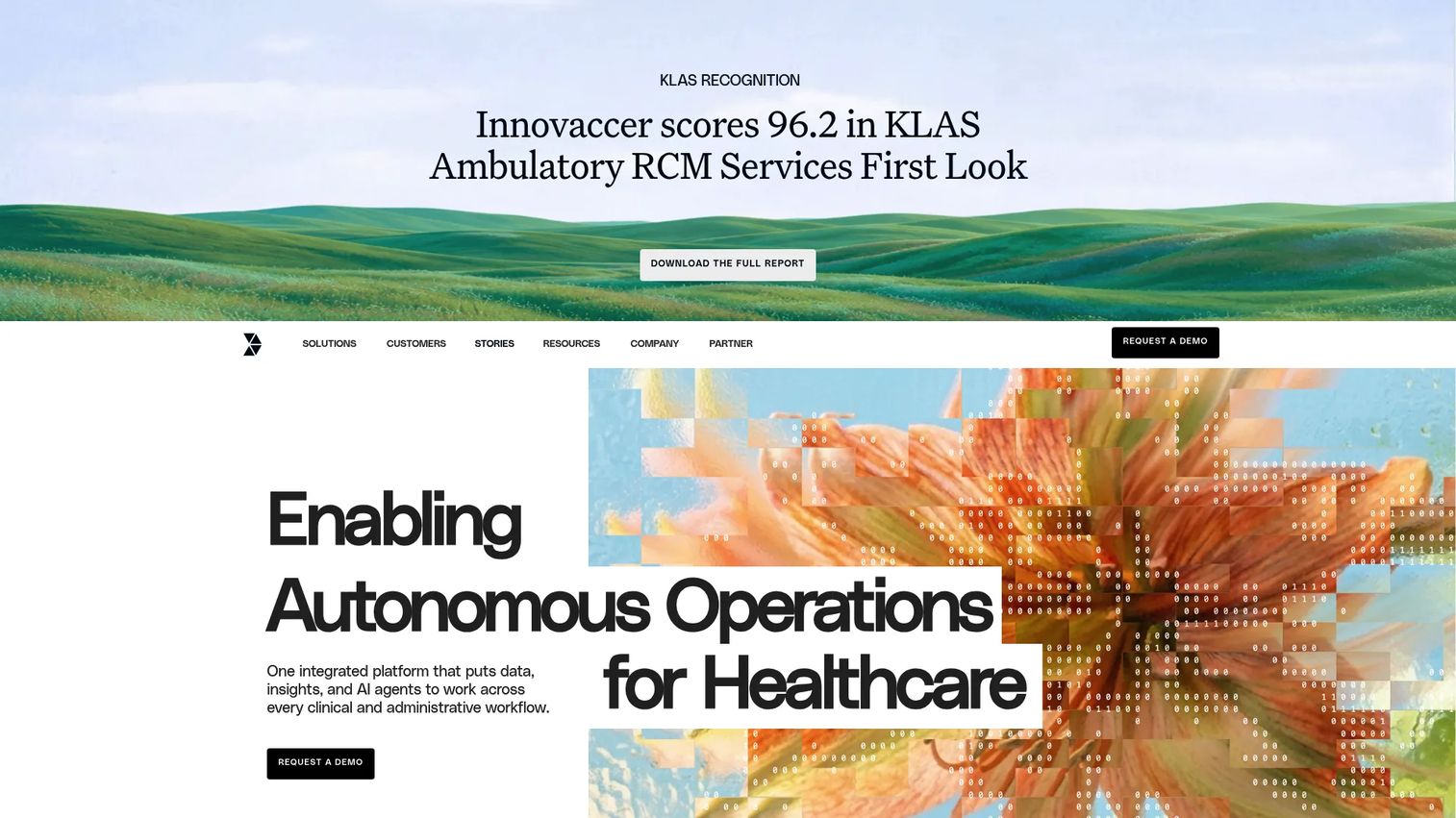 Innovaccer healthcare data platform for connected care analytics