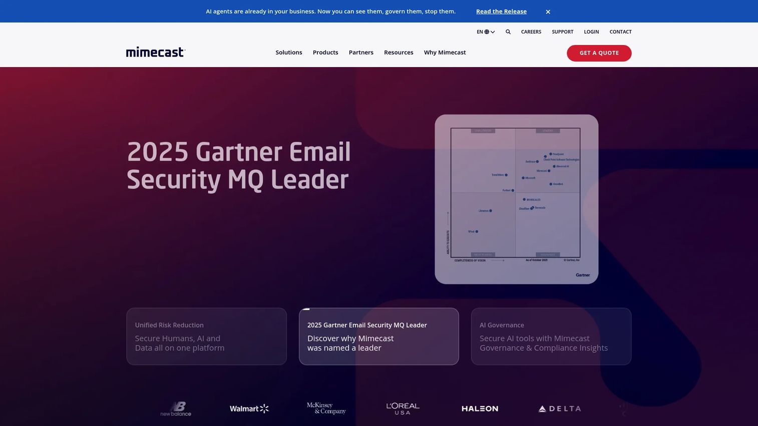 Mimecast Sync & Recover email recovery dashboard