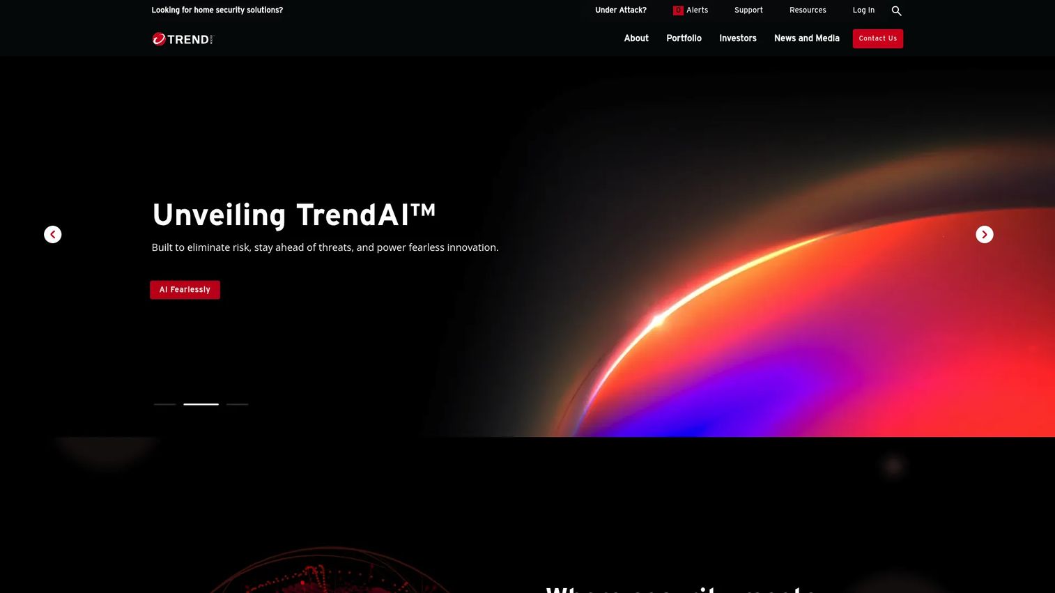 Trend Micro Worry-Free Business Security endpoint protection dashboard