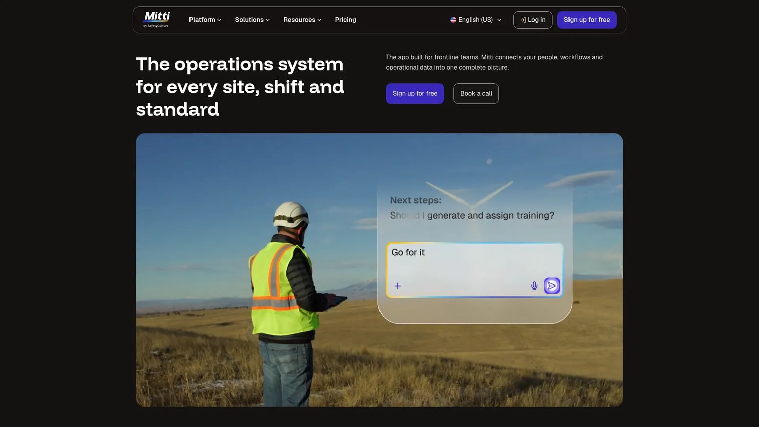 Mitti by SafetyCulture mobile construction reporting and field analytics