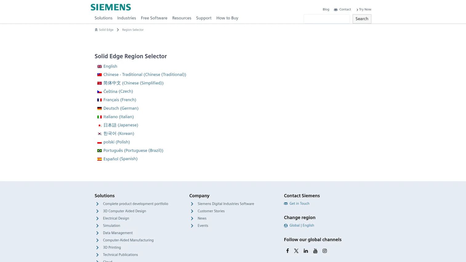 Designcenter Solid Edge MCAD software interface for mechanical design