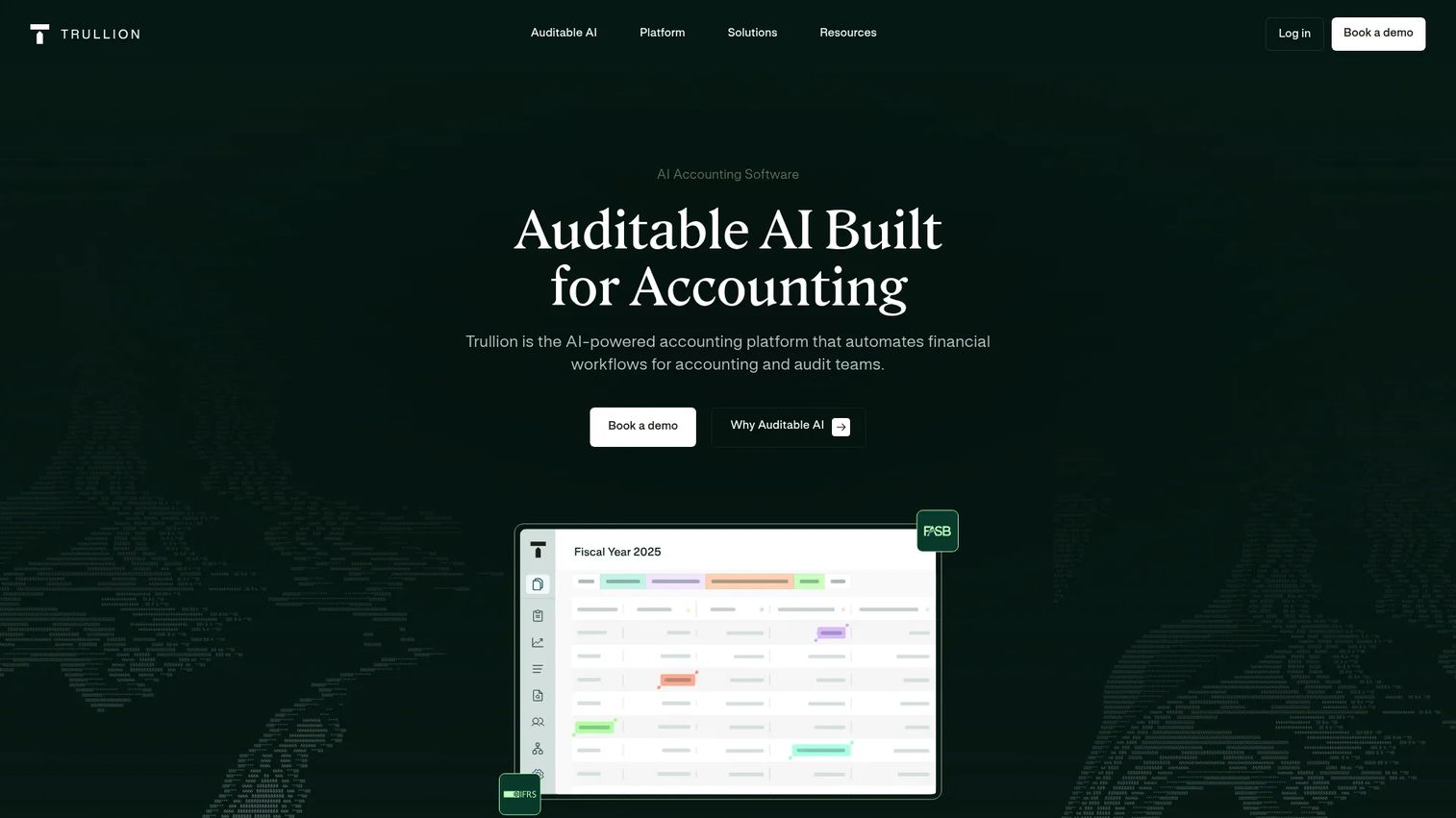 Trullion audit automation dashboard