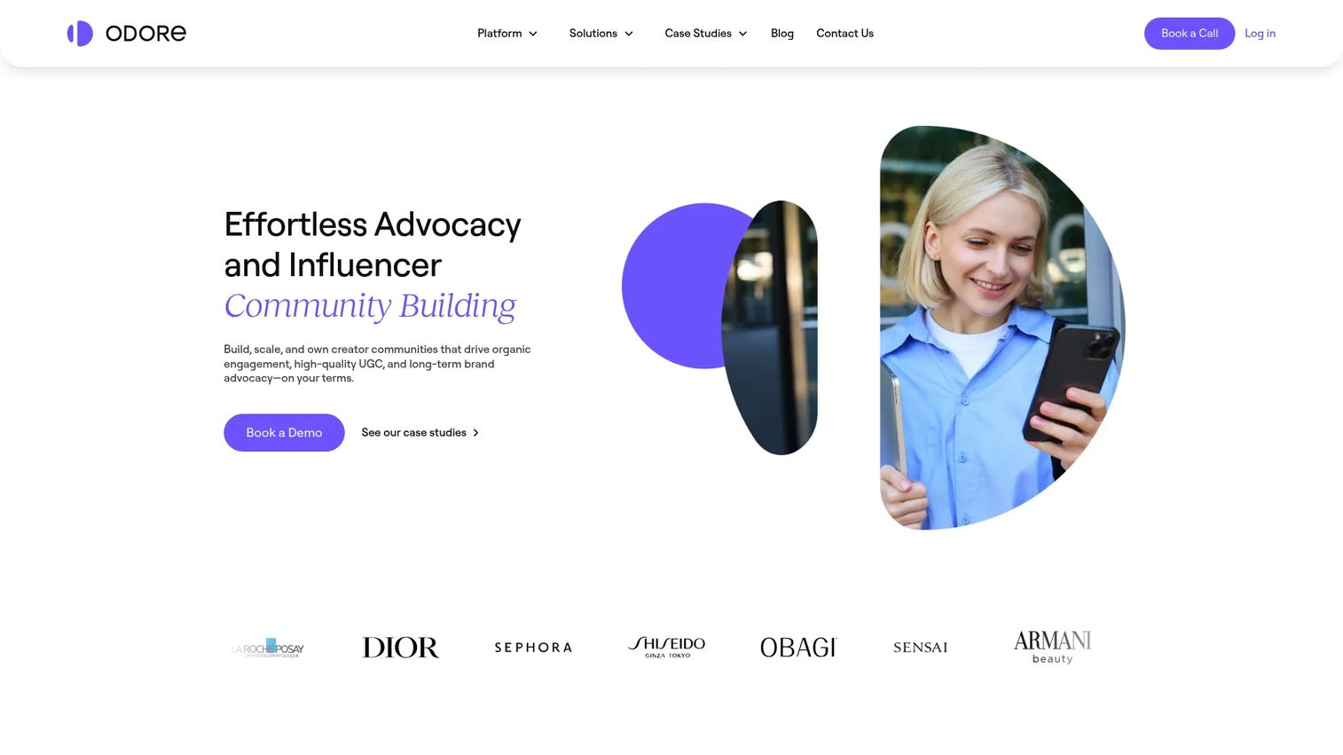 Odore product sampling campaign platform