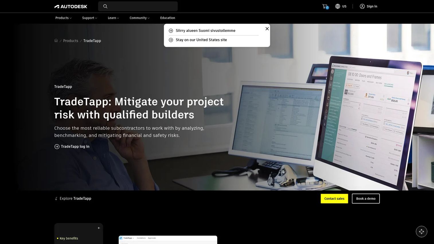 Autodesk TradeTapp subcontractor qualification software