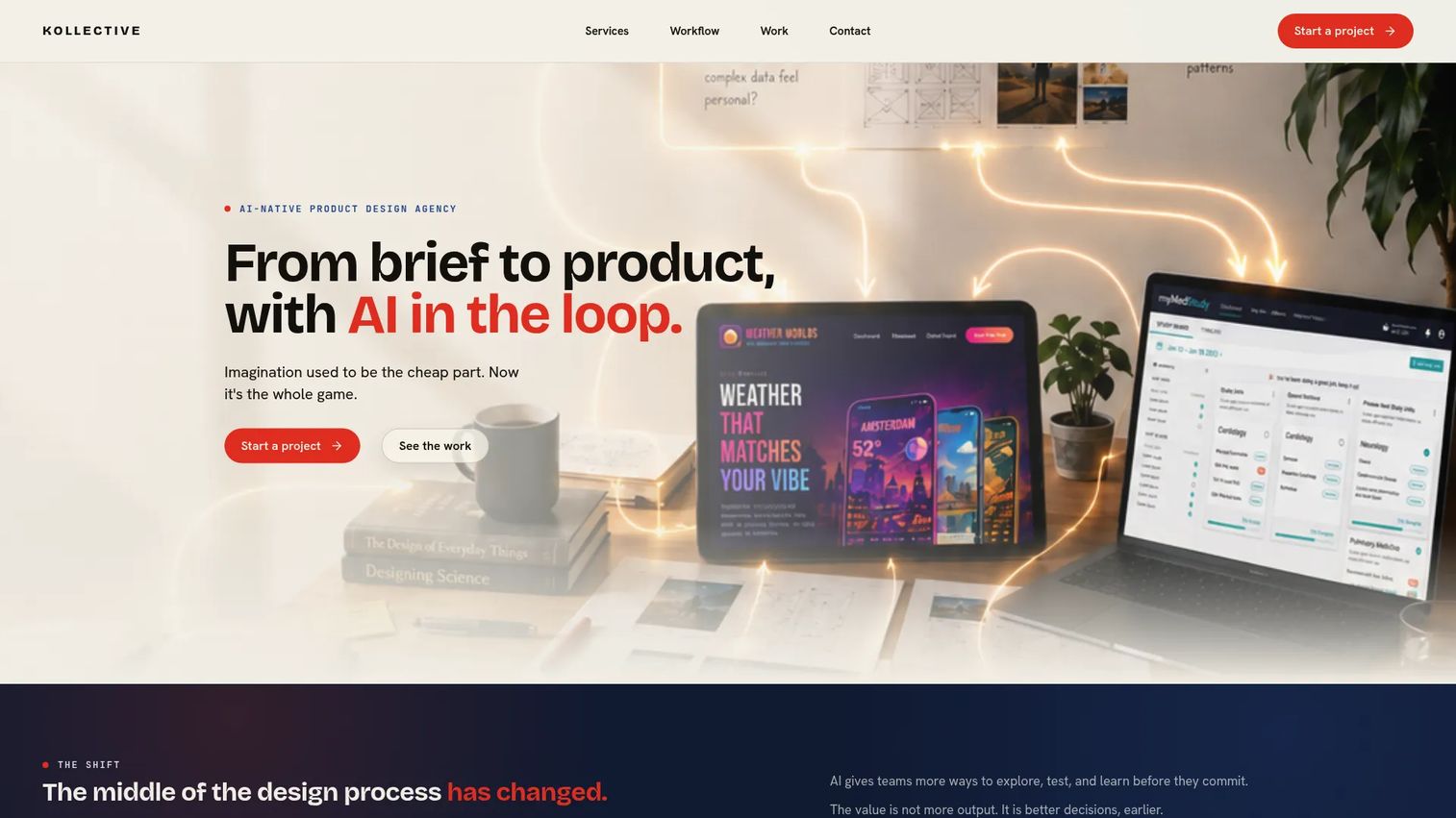 Kollective enterprise content delivery network software interface