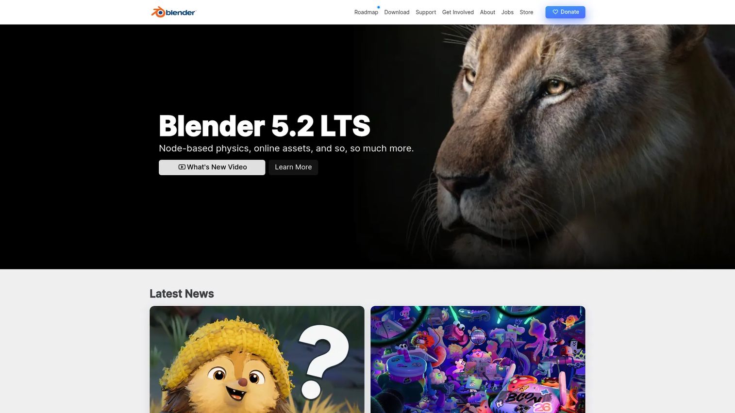 Blender used to create 3D assets for a virtual reality experience
