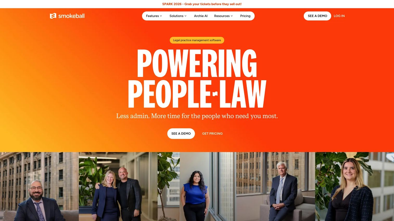 Smokeball law firm workflow for standardized intake and conflict check steps