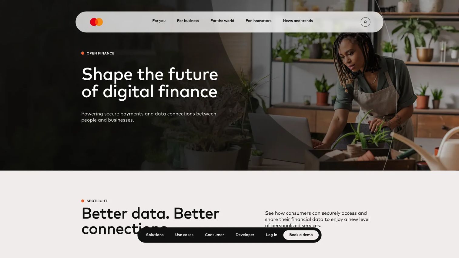 Finicity open banking platform