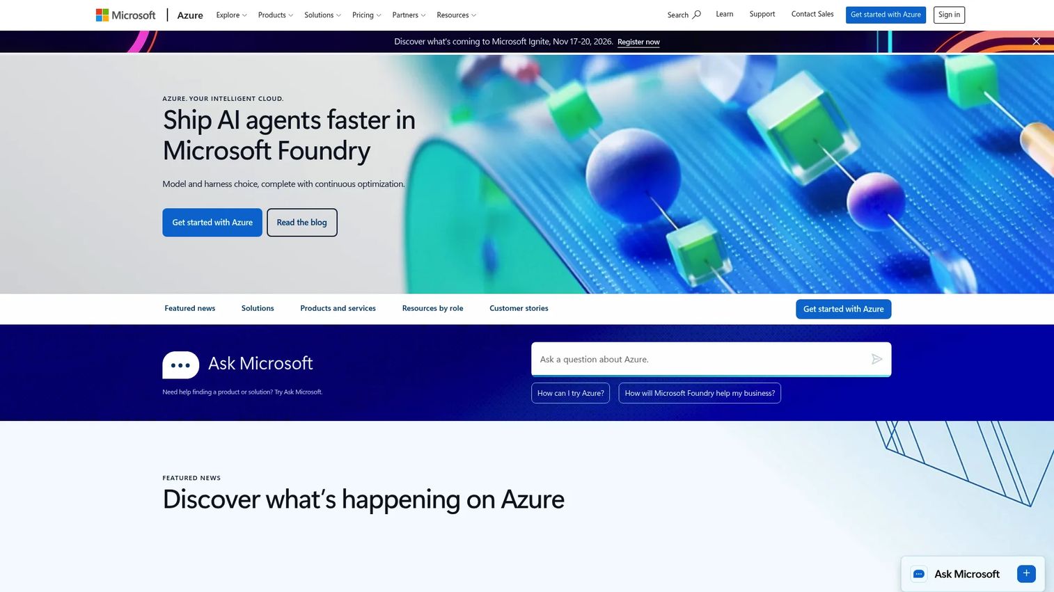Microsoft Azure network monitoring dashboard