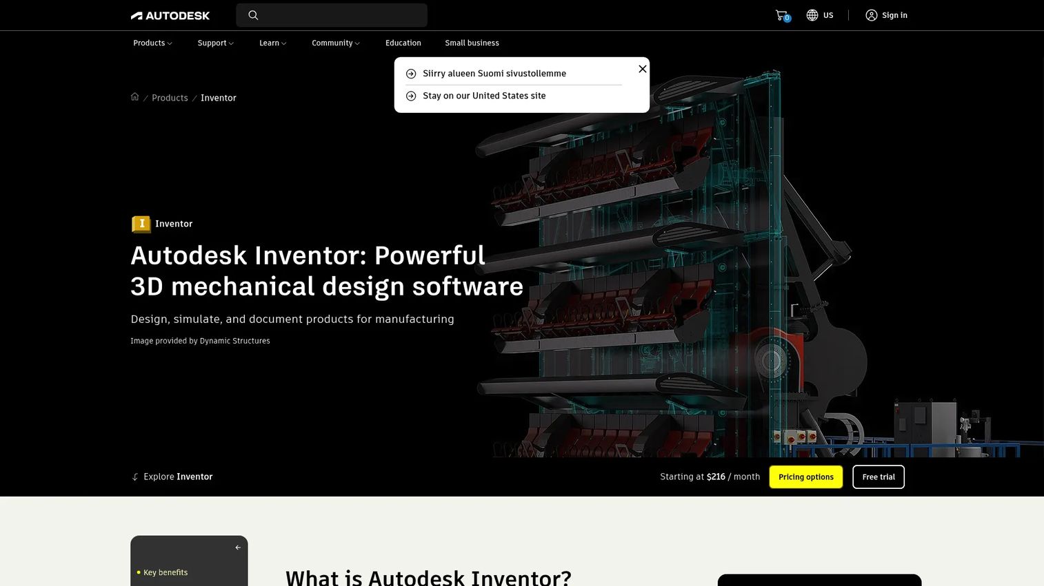 Autodesk Inventor mechanical CAD data exchange workflow