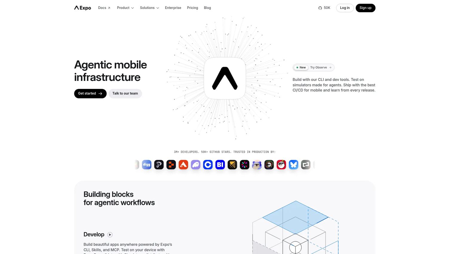 Expo tools accelerating React Native mobile application development